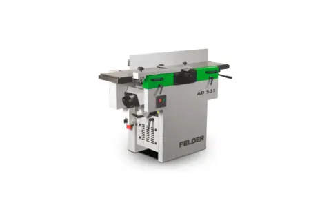 Machine à bois FELDER AD 531, une dégauchisseuse-raboteuse pour un travail du bois précis.
