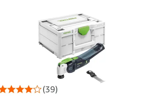 Outil oscillant Festool OSC 18 avec son coffret Systainer 3. Un accessoire polyvalent pour tous vos projets.
