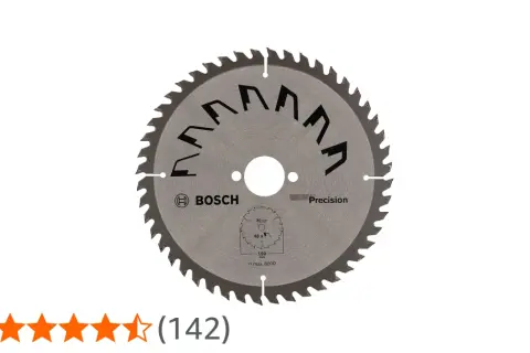 Lame Bosch Precision pour une coupe nette du mélaminé. Idéale pour des finitions parfaites.