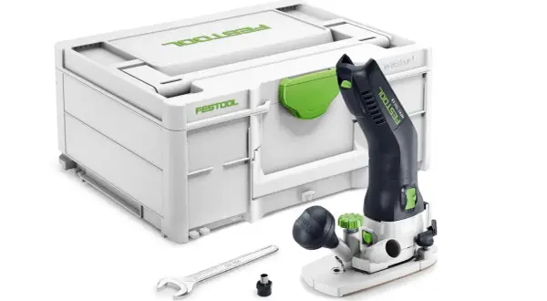 Découvrez la défonceuse Festool MFK 700 EB, prête à l'emploi avec son coffret Systainer et ses accessoires.