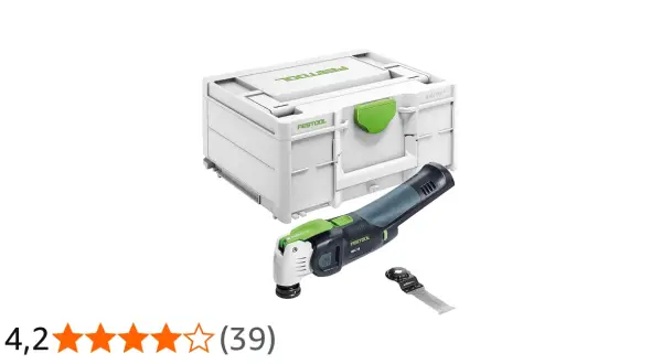 Outil oscillant Festool OSC 18 avec son coffret Systainer 3. Un accessoire polyvalent pour tous vos projets.