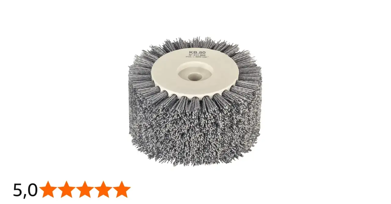 Brosse cylindrique pour enlever la rouille et la peinture. Id&eacute;ale pour le rustofix.
