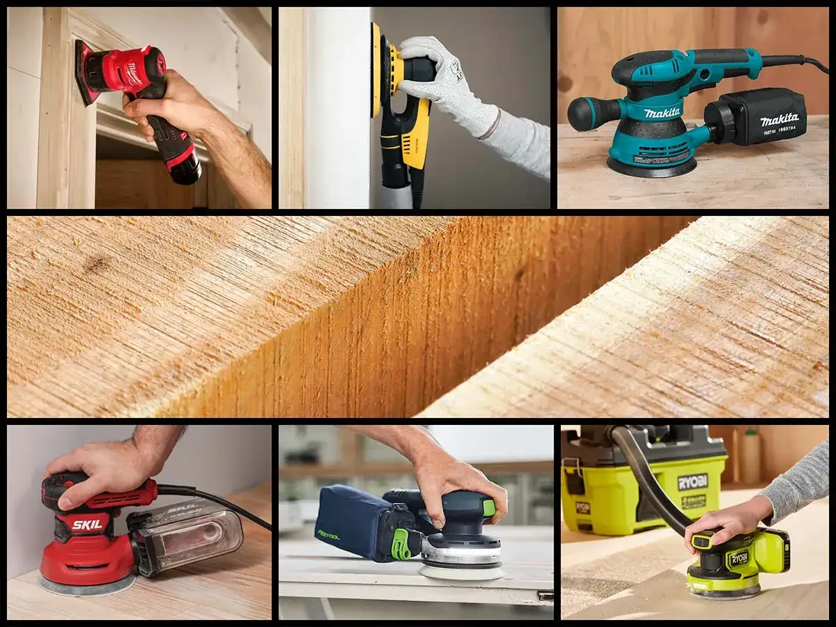 Différents types de ponceuses pour vous aider à choisir la meilleure pour vos travaux de bois.