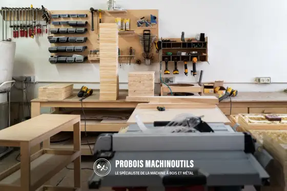 Rangement atelier bois DIY - Efficacité et sécurité garanties