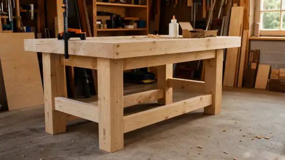 Établi de menuisier - dimensions, plan et conseils de fabrication
