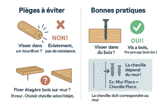 Quelle cheville placo choisir selon le poids de l’objet ?