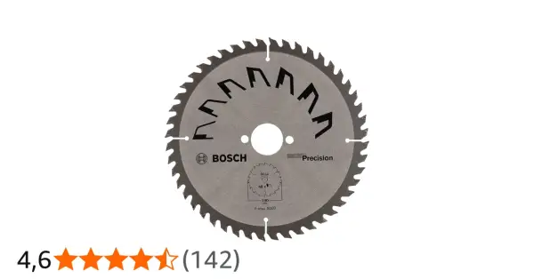 Lame Bosch Precision pour une coupe nette du mélaminé. Idéale pour des finitions parfaites.